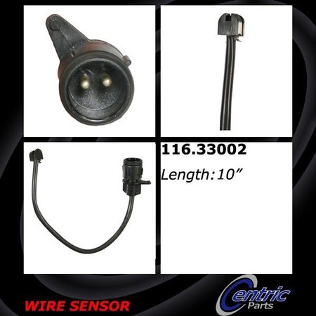 CENTRIC PARTS Brake Pad Sensor Wires, 116.33002 116.33002